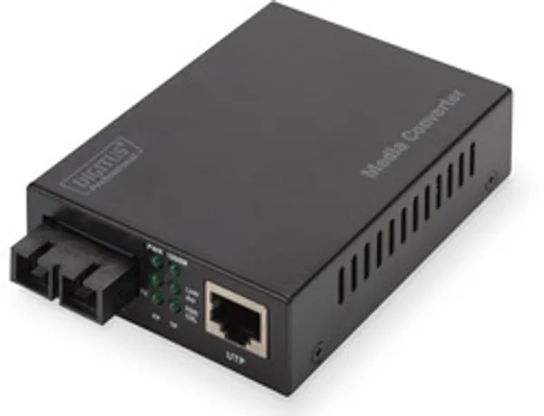 DIGITUS Medienkonverter Gigabit Ethernet, Multimode, SC
