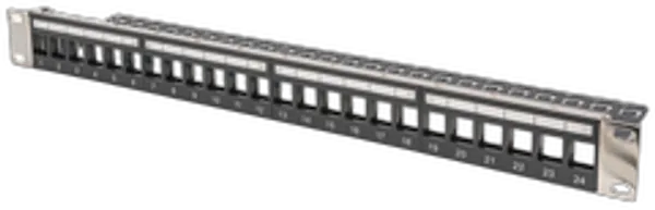 DIGITUS Patchpanel 1HE 24-Port Rackmount Modular geschirmt