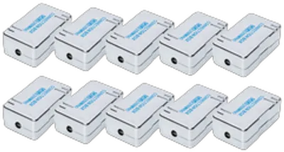 DIGITUS Verbindungsmodul CAT 6 für Twisted Pair Kabel 10 Stk