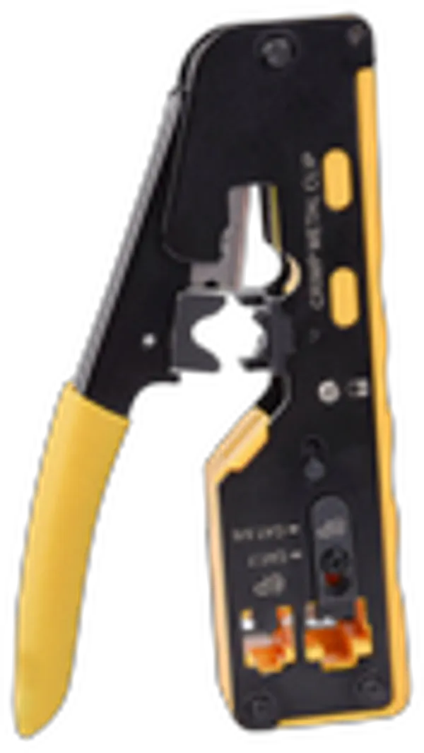 DIGITUS Crimpwerkzeug Multi-Modular 6P,8P,CAT7,EZ8P8C