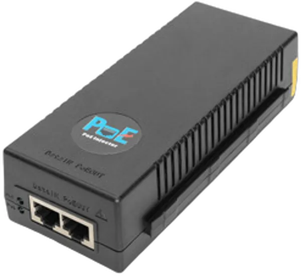 DIGITUS 10 Gigabit Ethernet PoE+ Injektor, 802.3at, 30 W