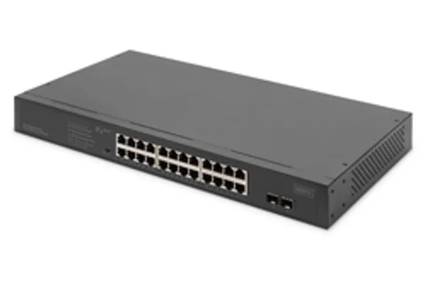 DIGITUS Switch 24-Port Gigabit             Unmanaged schwarz