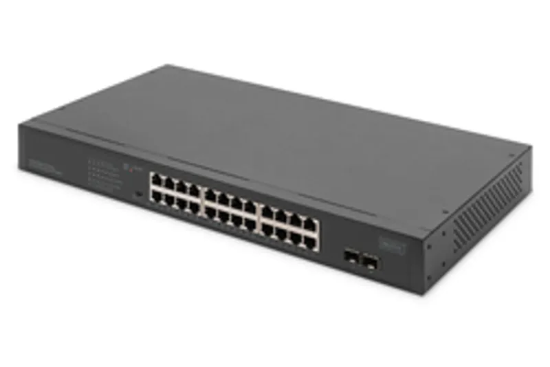 DIGITUS Switch 24-Port Gigabit             Unmanaged schwarz