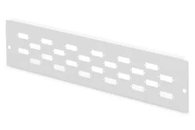 DIGITUS Adapterplatte für LWL Unibox zur Wandmontage, Medium