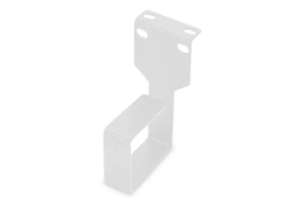 1U cable holder, 45 x 80 x 100 mm 10 pieces, grey