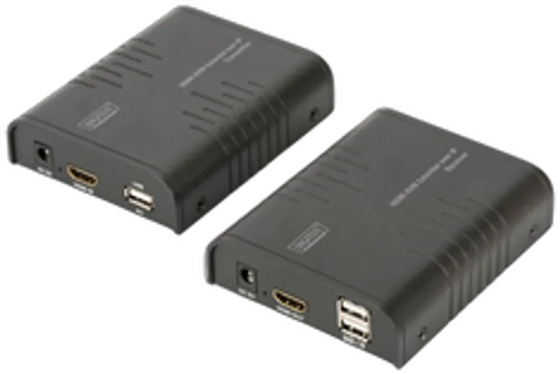 DIGITUS HDMI KVM Extender über IP, Set bis 120M, 1080P,CA5/6