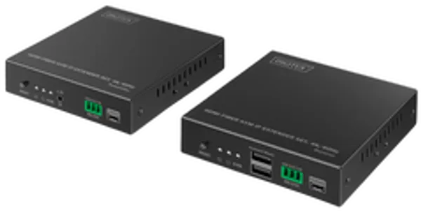 DIGITUS Extender Set HDMI Fiber 4K/60Hz schwarz