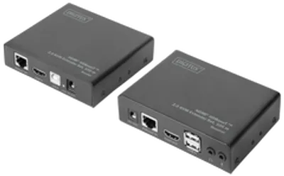 DIGITUS HDMI HDBaseT 2.0 KVM Extender Set, 100 m