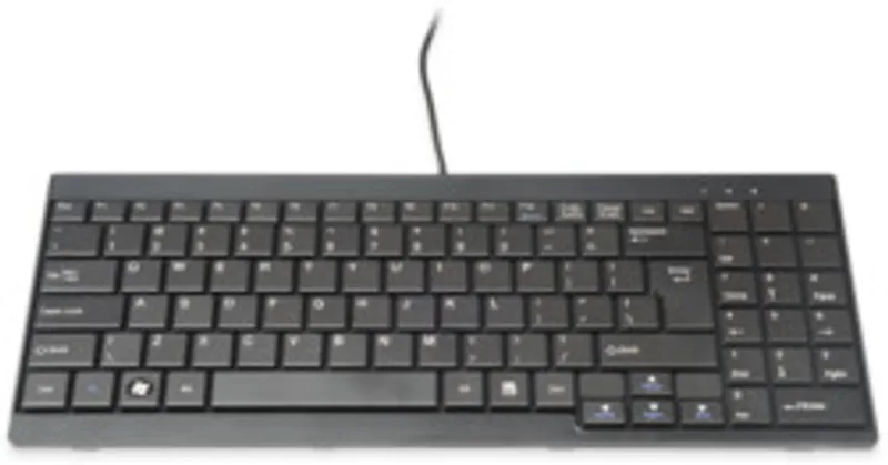 DIGITUS Tastatur passend für TFT-Konsolen, US-Amerika