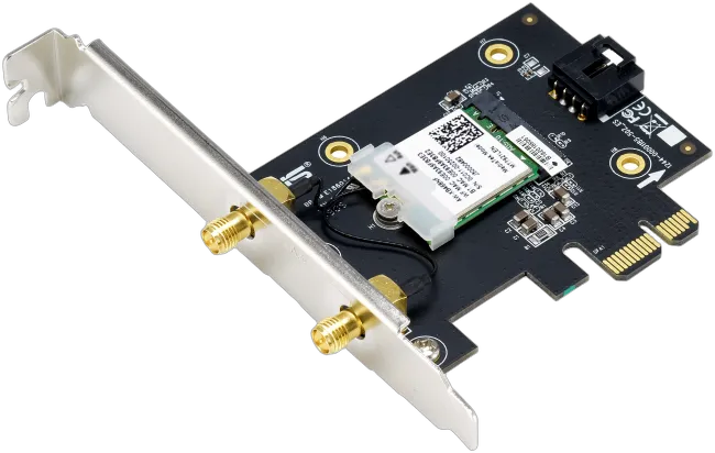 ASUS Netzwerkadapter WiFi6 WL-PCI PCE-AX1800 BT 5.2