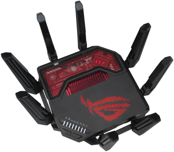 ASUS WL-Router ROG-Rapture GT-BE19000 Tri-Band WiFi7 schwarz ASUS WL-Router ROG-Rapture GT-BE19000 Tri-Band WiFi7 schwarz