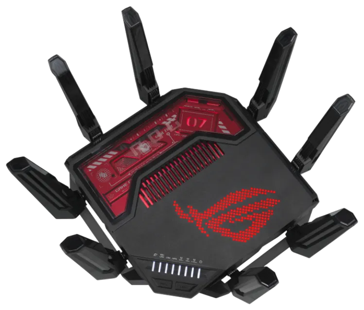 ASUS WL-Router ROG-Rapture GT-BE19000 Tri-Band WiFi7 schwarz ASUS WL-Router ROG-Rapture GT-BE19000 Tri-Band WiFi7 schwarz
