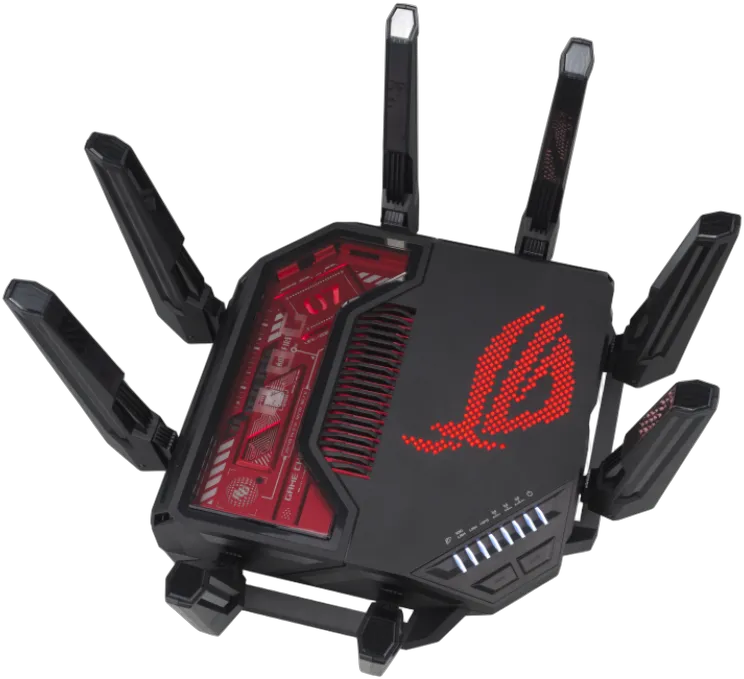 ASUS WL-Router ROG-Rapture GT-BE19000 Tri-Band WiFi7 schwarz ASUS WL-Router ROG-Rapture GT-BE19000 Tri-Band WiFi7 schwarz