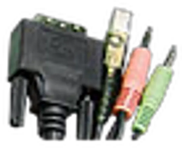 Aten Verbindungskabel DVI, 3m, USB, Audio