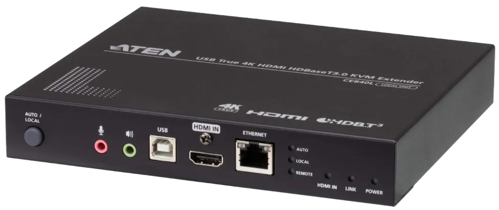 Aten Video/Audio-Extender,100mtr., HDMI, Sender/Empfänger-Set, (4K bei 100 m) Aten Video/Audio-Extender,100mtr., HDMI, Sender/Empfänger-Set, (4K bei 100 m)