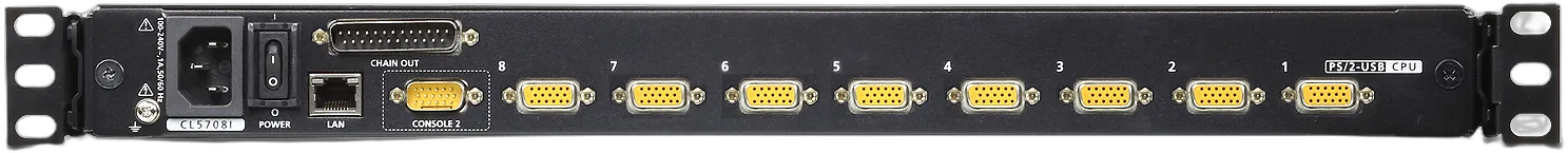 Aten KVM/TFT 8-fach,19" 1HE,incl.KVM over IP/TFT 19",Deutsch,Black Aten KVM/TFT 8-fach,19" 1HE,incl.KVM over IP/TFT 19",Deutsch,Black