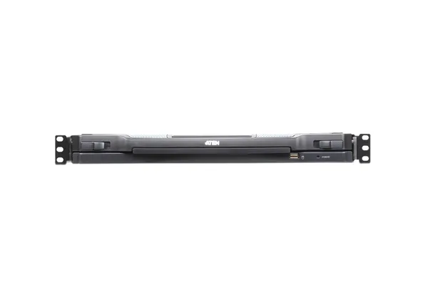 Aten KVM/TFT 16-fach,19" 1HE,incl.KVM over IP/TFT 19", Deutsch,Black