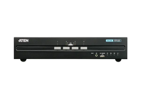 Aten KVM-Switch  4-fach Audio/HDMI, USB, Secure, Dual Display