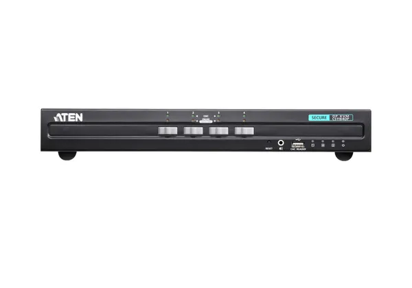Aten KVM-Switch 4-fach Audio/DP(Displayport), USB, Secure