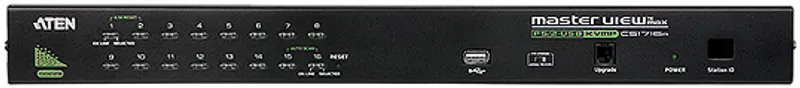Aten KVM-Switch  8-fach VGA/(USB, PS/2), 19", KVMIP, stackab