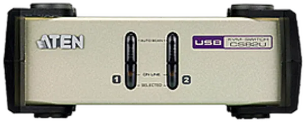 Aten KVM-Switch  2-fach VGA/USB+PS2