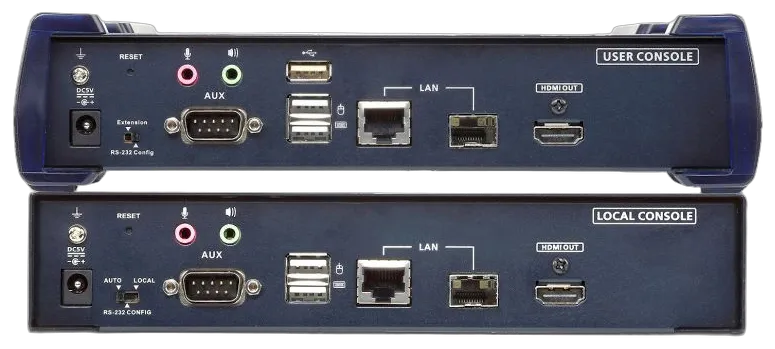 Aten KVM-Switch, 4K HDMI Einzeldisplay KVM over IP Empfänger/Sender Aten KVM-Switch, 4K HDMI Einzeldisplay KVM over IP Empfänger/Sender