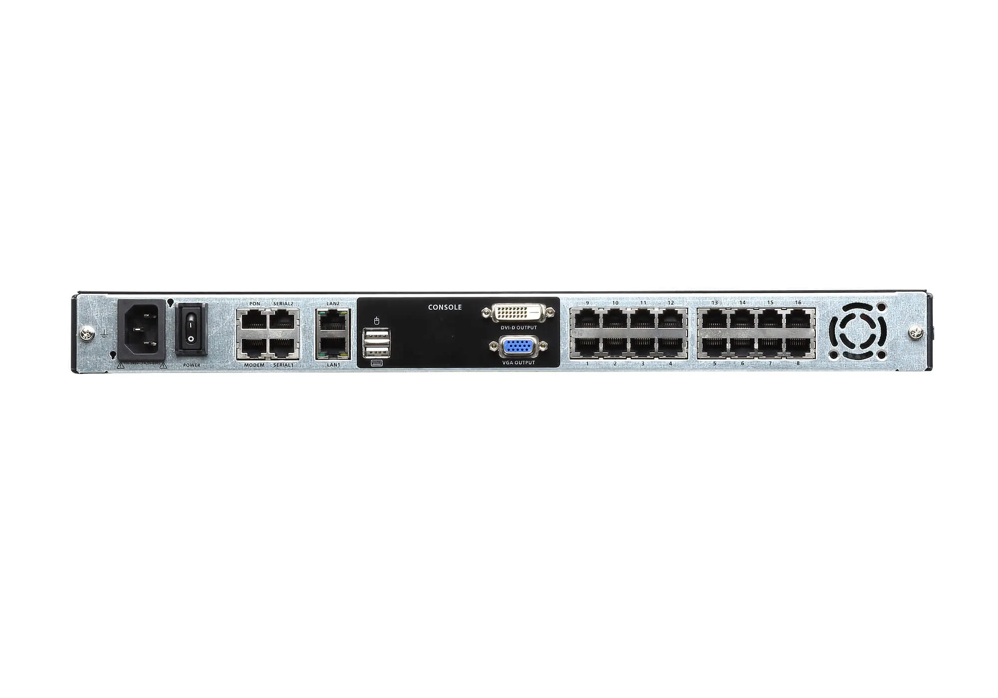 Aten KVM/TFT 16-fach, 19" 1HE, incl.KVM/TFT 17", IP, Dual Rail Aten KVM/TFT 16-fach, 19" 1HE, incl.KVM/TFT 17", IP, Dual Rail