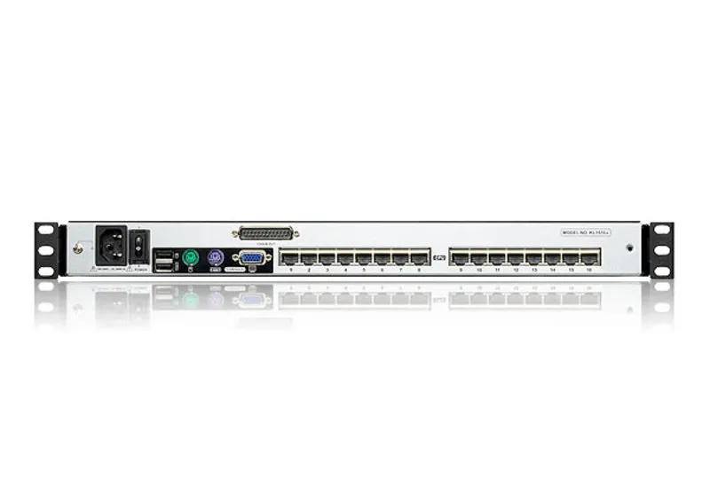 Aten KVM/TFT 16-fach, 19" 1HE, incl.KVM/TFT 17", Deutsch Aten KVM/TFT 16-fach, 19" 1HE, incl.KVM/TFT 17", Deutsch