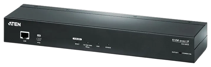 Aten KVM-Switch  1-fach,LAN(IP), mit PDU mit einem Ausgang und Schaltfunktion