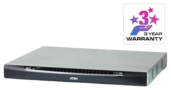 Aten KVM-Switch 40-fach, VGA/PS2/USB/TP, LAN(IP-fähig) Aten KVM-Switch 40-fach, VGA/PS2/USB/TP, LAN(IP-fähig)