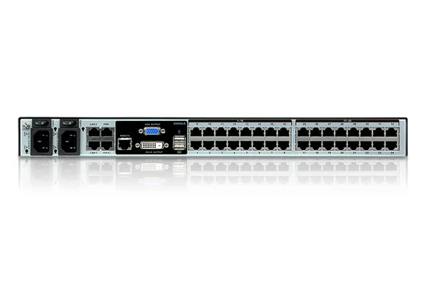 Aten KVM-Switch 32-fach, LAN(IP-fähig), 1xlocal + 8x Remote User, Virual Media