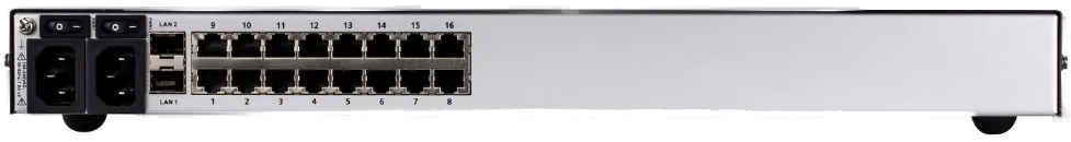 Aten Serial Konsolenserver mit 16 Anschlüssen und Dual Power / SFP