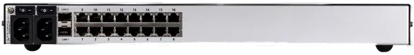 Aten Serial Konsolenserver mit 16 Anschlüssen und Dual Power / SFP