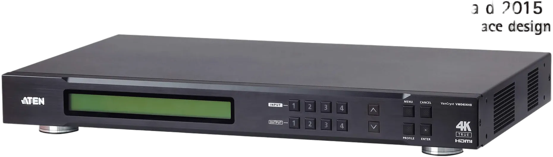 Aten Video Switch, HDMI, 4xInput, 4xOutput, True 4K Aten Video Switch, HDMI, 4xInput, 4xOutput, True 4K