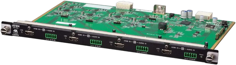 Aten Matrix Switch, zbh. Modul, Eingabekarte, HDMI 4-Port True 4K