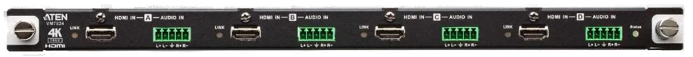 Aten Matrix Switch, zbh. Modul, Eingabekarte, HDMI 4-Port True 4K