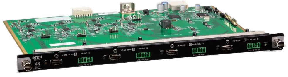 Aten Matrix Switch, zbh. Modul, Eingabekarte, HDMI 4-Port True 4K