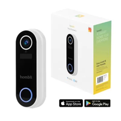 Hombli smarte Türklingel 2, weiß