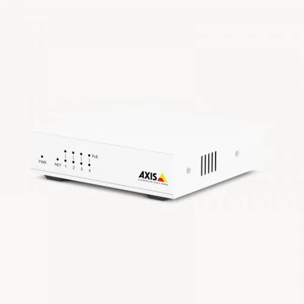 AXIS Zubehör Network Switch • D8004 • Unmanaged PoE Switch • 4-Port