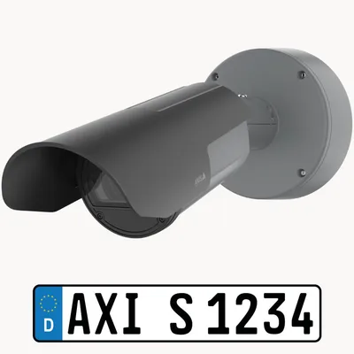 AXIS Netzwerkkamera Bullet • Q1800-LE-3 • License Plate Verifier Kit • 2MP