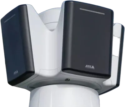 AXIS Radarsysteme Sicherheitsradar • D2123-VE • Schwarz
