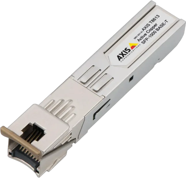 AXIS Zubehör Medienkonverter • T8613 • SFP Modul • RJ45