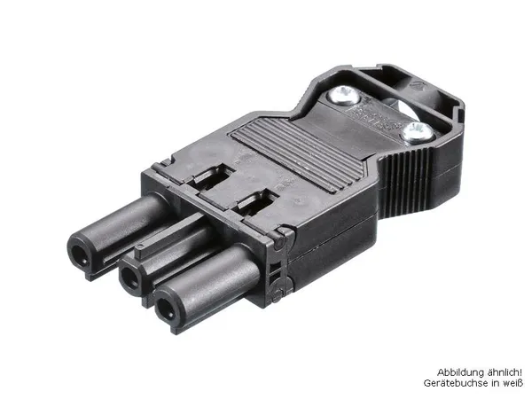 Bachmann Geräte Kupplung (Stecker) GST18/3 weiss