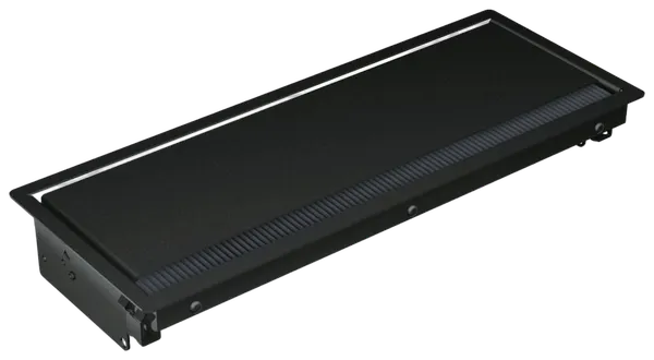 Bachmann CONI Einbaurahmen 6-fach schwarz RAL9005