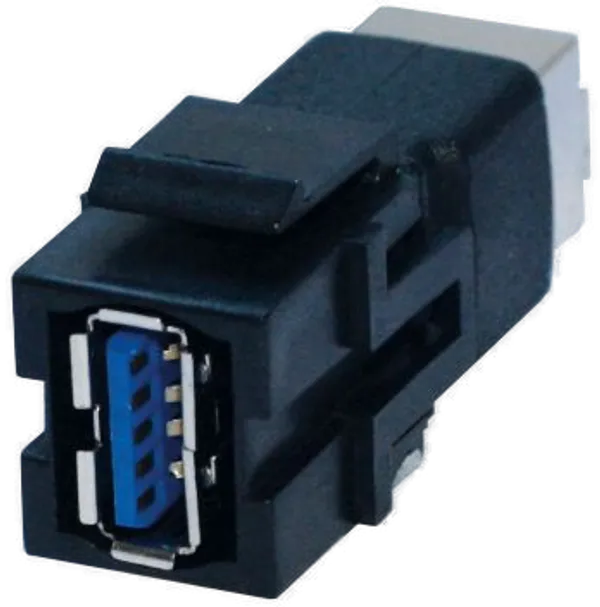 Bachmann Custom Modul 1 x USB 3.0 A/B Keystone
