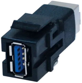 Bachmann Custom Modul 1 x USB 3.0 A/B Keystone Bachmann Custom Modul 1 x USB 3.0 A/B Keystone