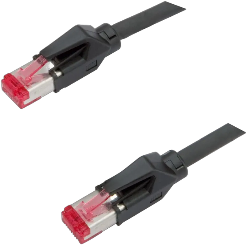 Bachmann Patchkabel, CAT6a Patch Leitung geschirmt 5,0m