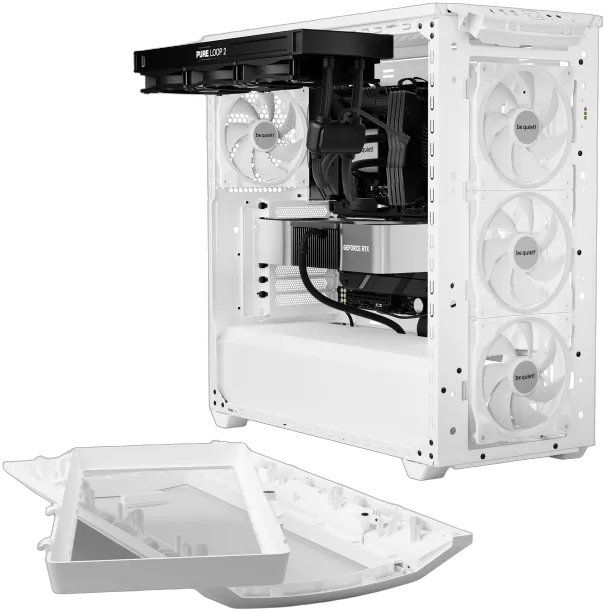be quiet! Geh Shadow Base 800 FX - White