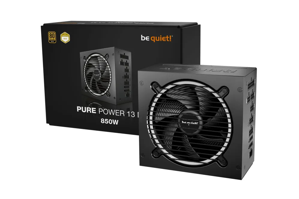 be quiet! Pure Power 13 M | 850W unidad de fuente de alimentación 20+4 pin ATX ATX Negro