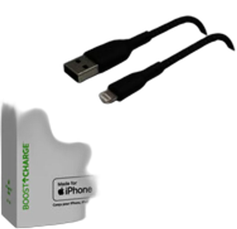 Belkin Lightning Lade/Sync Kabel ummantelt mfi 1m schwarz